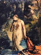 Theodore Chasseriau Suzanne au bain France oil painting artist